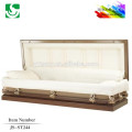 JS-ST244 wholesale best price adult steel caskets